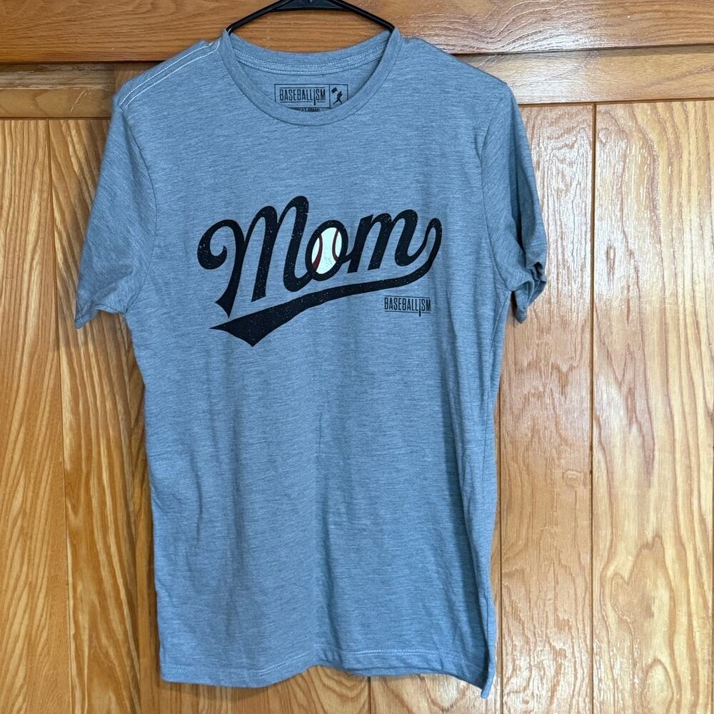 Baseballism “Baseball Mom” Graphic Tee, Size Large